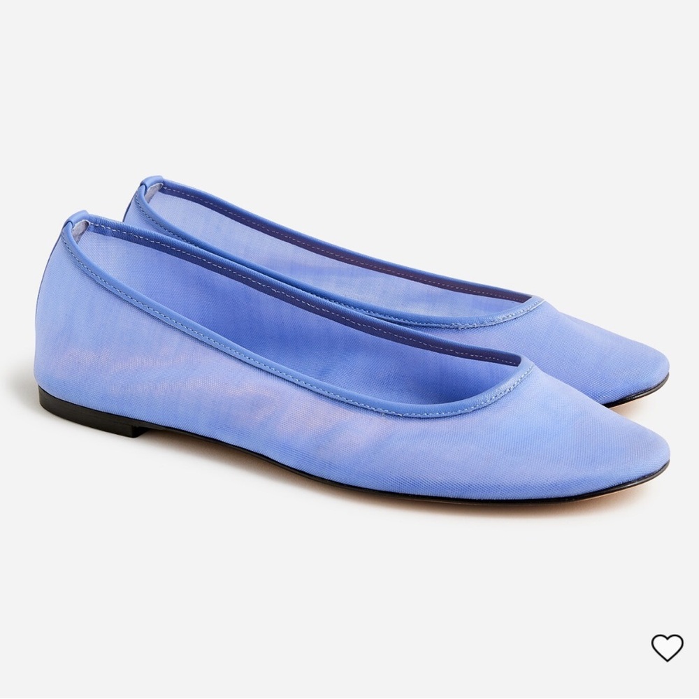 J.Crew Collection ballet flats in mesh